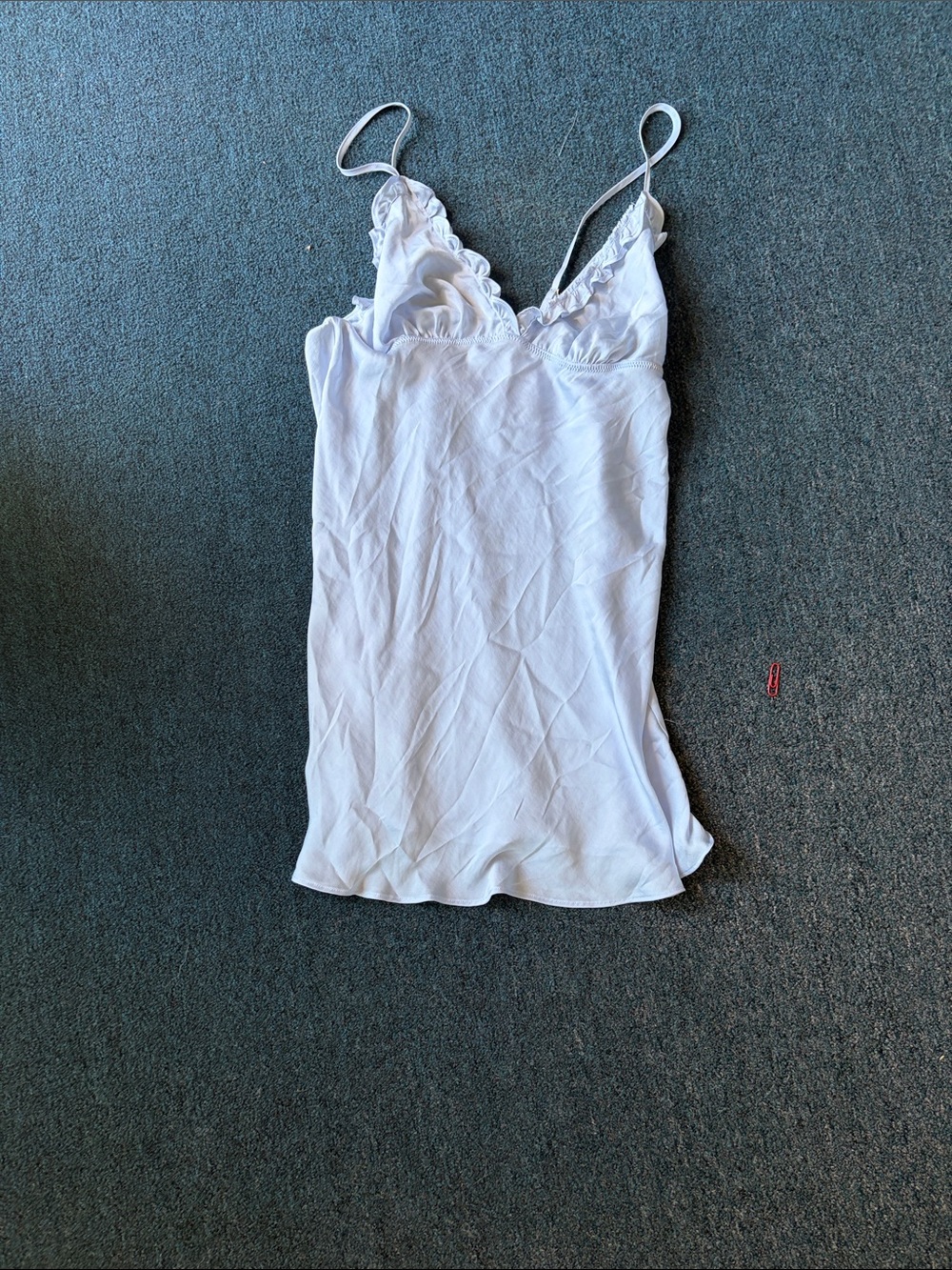 Flora Nikrooz light blue Lace-Trim Slip Camisole